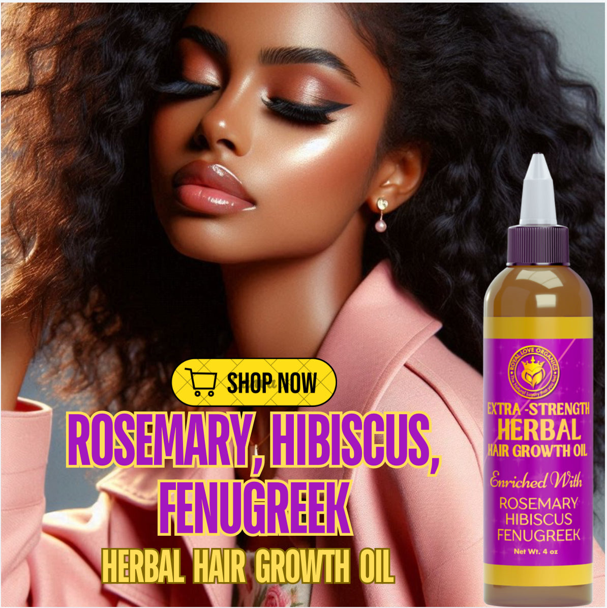 Rosemary hair growth oil