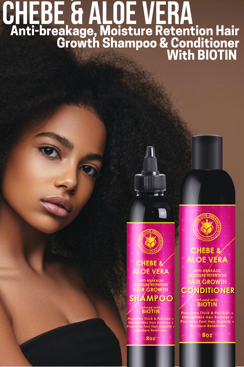 Chebe Hair Growth Shampoo & Conditioner Set