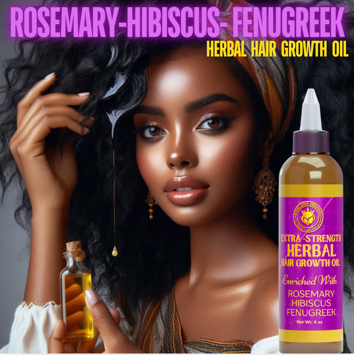 Rosemary hair growth oil