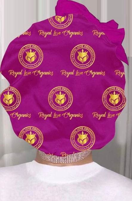 Reversible Satin Bonnet and Satin Hair Wraps