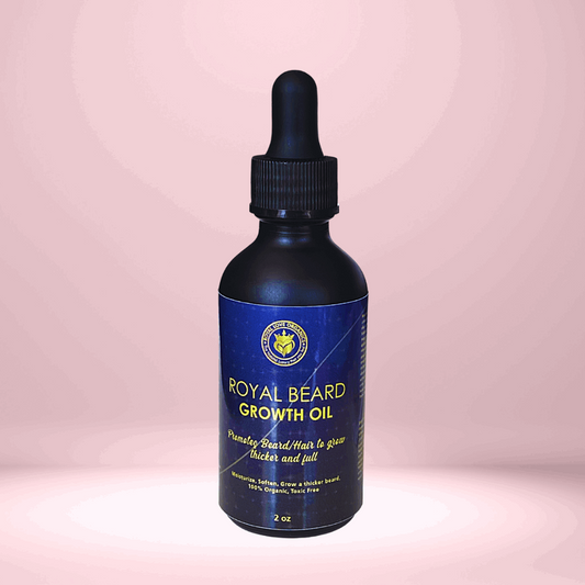 Organic Royal Beard Growth oil | Beard oil | all hair types, All Natural, daily routine, fast growth oil, Hydration, moisturizer, moisturizes, moisturizing, organic skincare, self love, skincare, vegan | Royal Love Organics