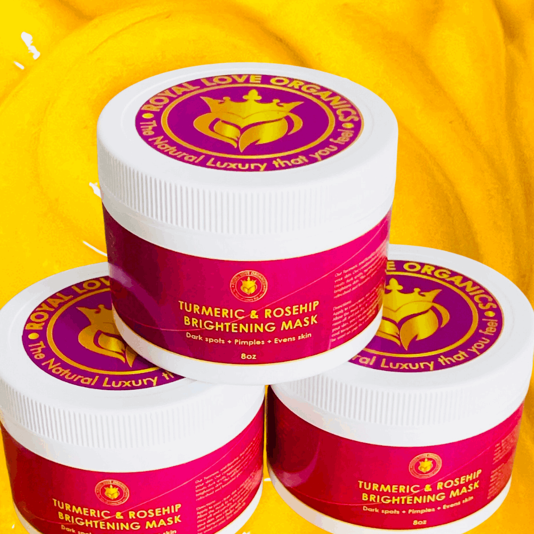 Turmeric Brightening Mask- Dark Spots + Acne Scars Treatment