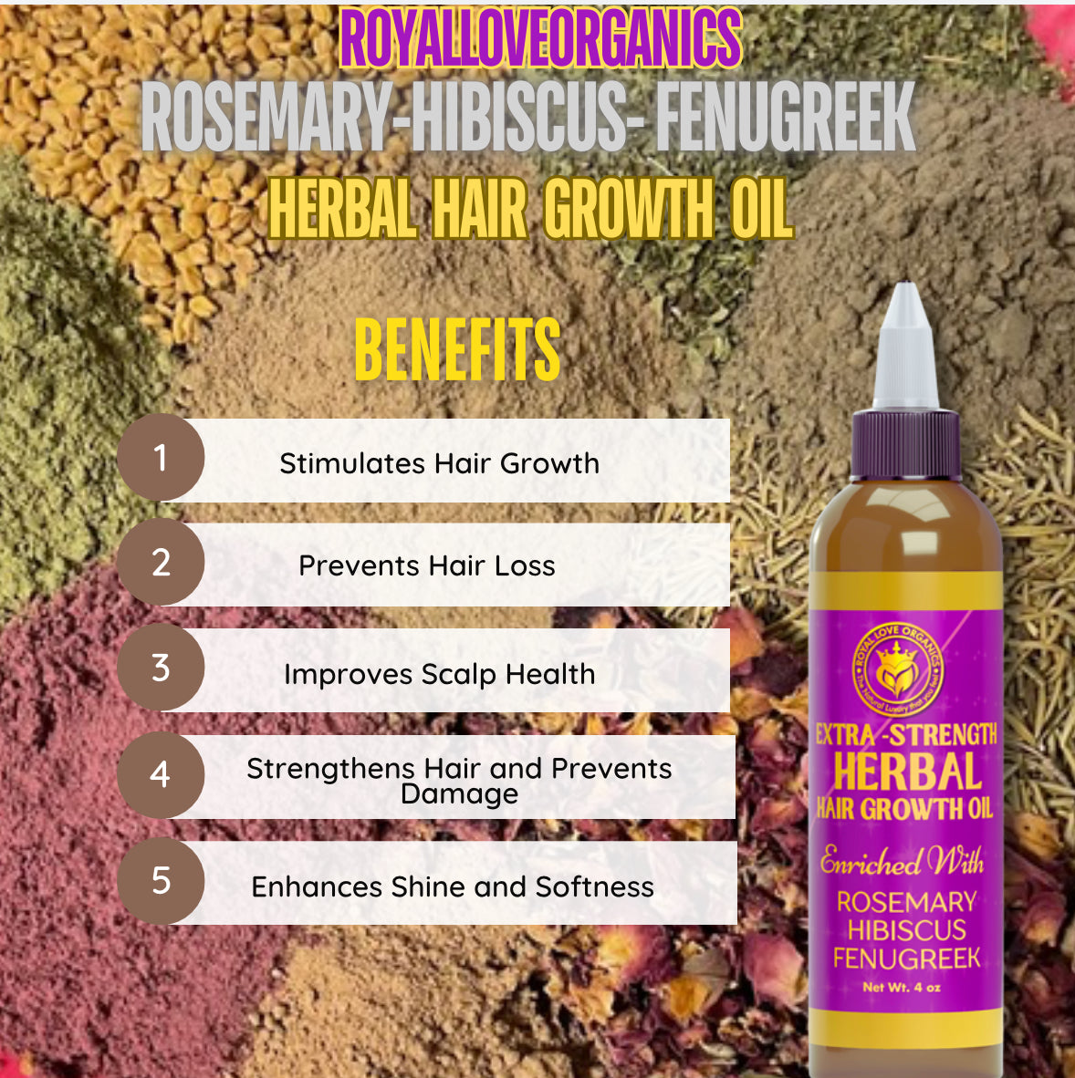 Rosemary hair growth oil