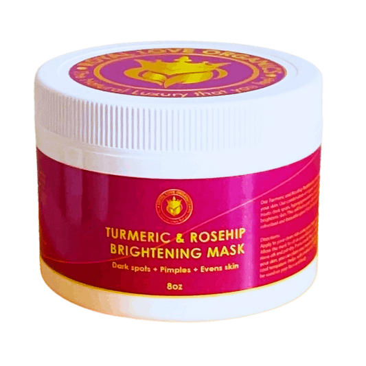 Turmeric Brightening Mask- Dark Spots + Acne Scars Treatment | Face & Body Mask | acnetreatment, anti-aging, brighteningmask, clear skin, dark spots, glowing skin, healthyskin, hydrates skin, hyperpigmentation, turmeric, turmericbenefits, turmericfacemask, turmericforskin, Turmericmask, turmericpowder, turmericscrub, turmericsoap | Royal Love Organics