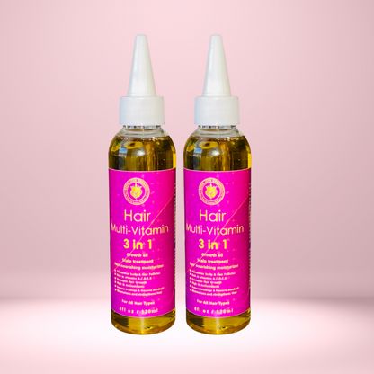 Multi-Vitamin Hair Growth oil Duo