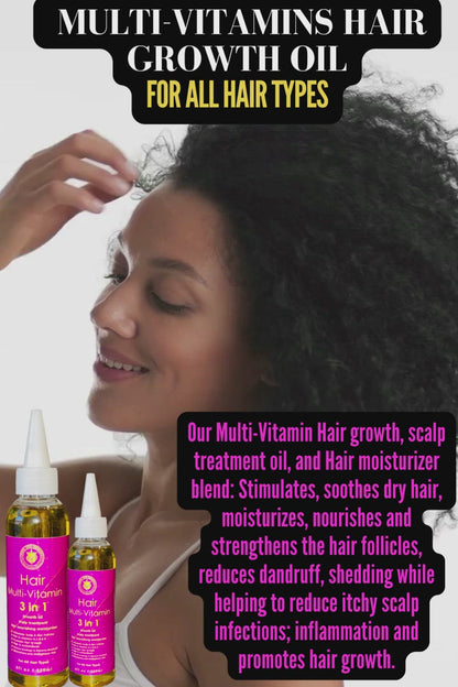 Hair Growth Oil (Multi-Vitamin)