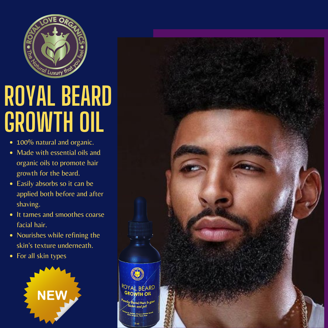 Organic Royal Beard Growth oil
