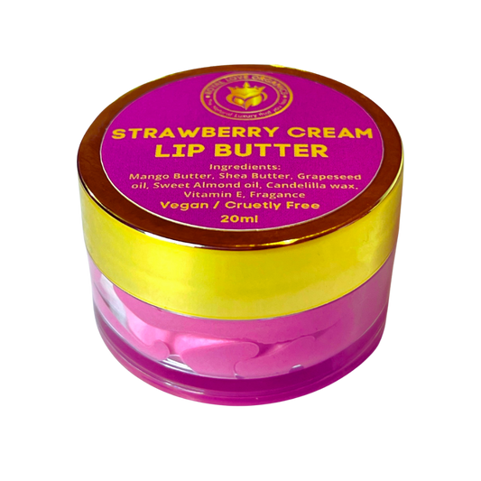Strawberry Cream Lip Butter (Vegan)