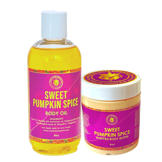 Sweet Pumpkin Spice Body oil & Body Butter Set